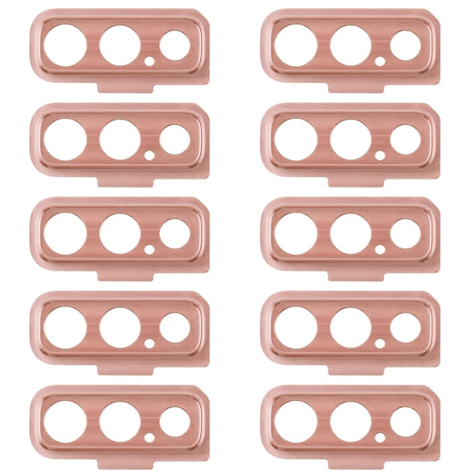 For Galaxy A7 (2018) A750F/DS 10pcs Camera Lens Cover (Pink) - Camera Series by buy2fix | Online Shopping UK | buy2fix