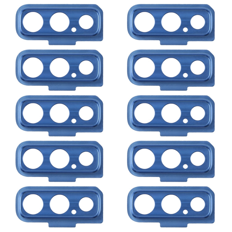 For Galaxy A7 (2018) A750F/DS 10pcs Camera Lens Cover (Blue) - Camera Series by buy2fix | Online Shopping UK | buy2fix
