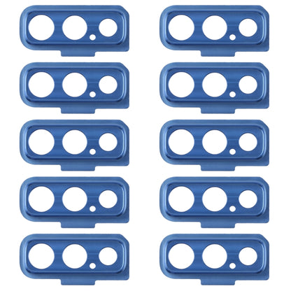 For Galaxy A7 (2018) A750F/DS 10pcs Camera Lens Cover (Blue) - Camera Series by buy2fix | Online Shopping UK | buy2fix