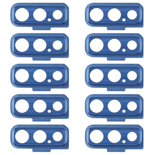 For Galaxy A7 (2018) A750F/DS 10pcs Camera Lens Cover (Blue) - Camera Series by buy2fix | Online Shopping UK | buy2fix