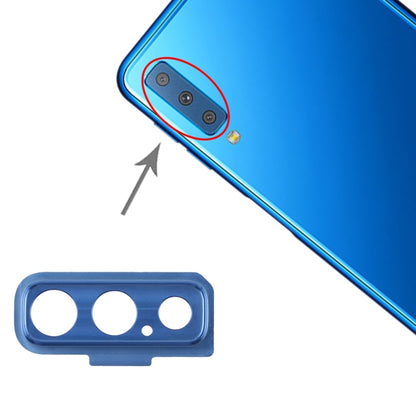 For Galaxy A7 (2018) A750F/DS 10pcs Camera Lens Cover (Blue) - Camera Series by buy2fix | Online Shopping UK | buy2fix