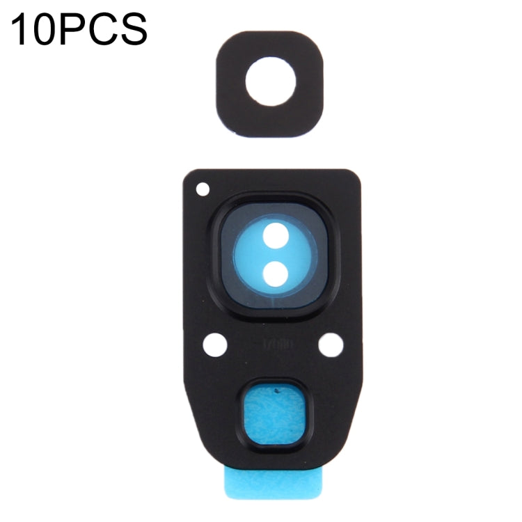 For Galaxy A5 (2017) / A520 10pcs Camera Lens Cover (Black) - Camera Series by buy2fix | Online Shopping UK | buy2fix