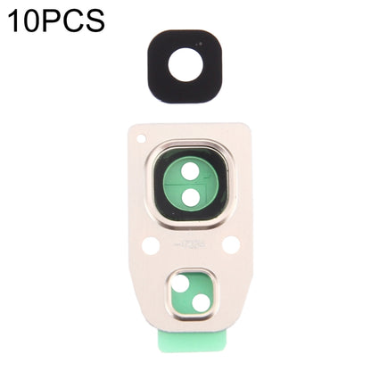 For Galaxy A5 (2017) / A520 10pcs Camera Lens Covers (Gold) - Camera Series by buy2fix | Online Shopping UK | buy2fix