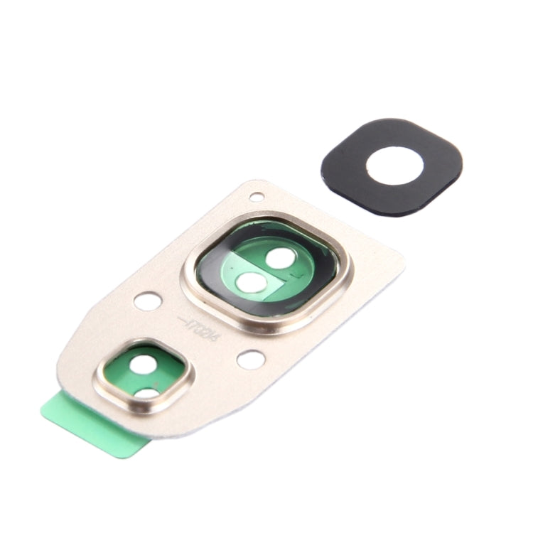 For Galaxy A5 (2017) / A520 10pcs Camera Lens Covers (Gold) - Camera Series by buy2fix | Online Shopping UK | buy2fix