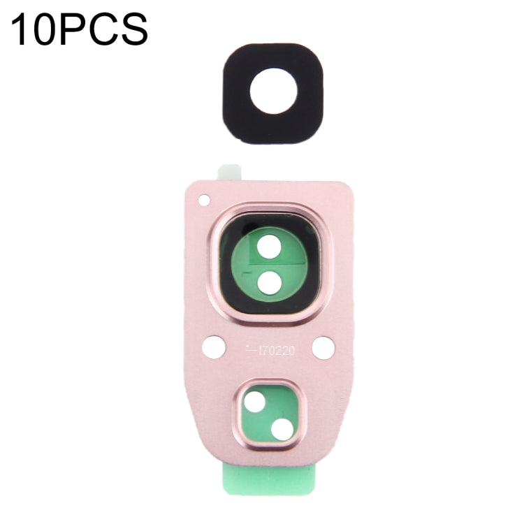 For Galaxy A7 (2017) / A720 10pcs Camera Lens Covers (Pink) - Camera Series by buy2fix | Online Shopping UK | buy2fix