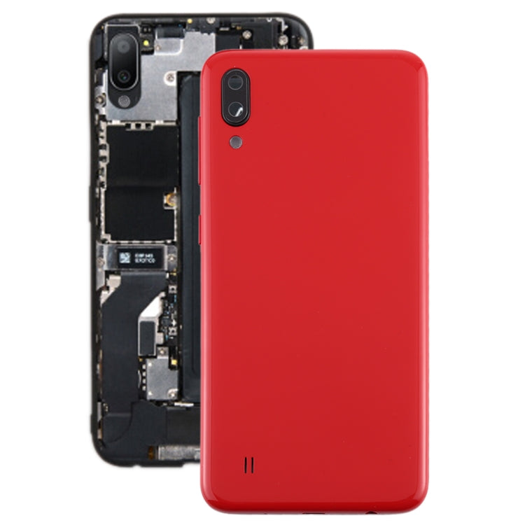 For Galaxy M10 Battery Back Cover (Red) - Back Cover by buy2fix | Online Shopping UK | buy2fix