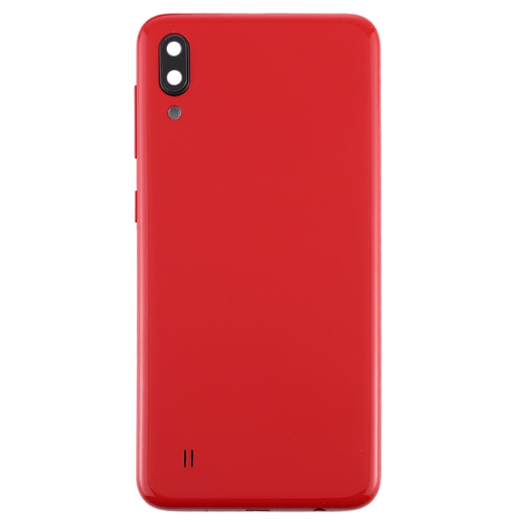 For Galaxy M10 Battery Back Cover (Red) - Back Cover by buy2fix | Online Shopping UK | buy2fix