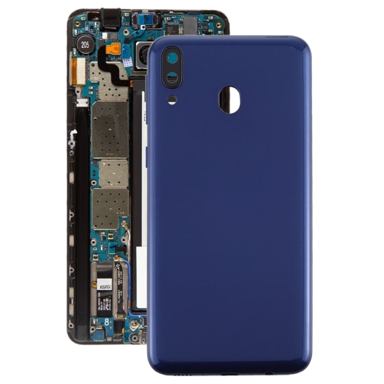 For Galaxy M20 Battery Back Cover (Blue) - Back Cover by buy2fix | Online Shopping UK | buy2fix