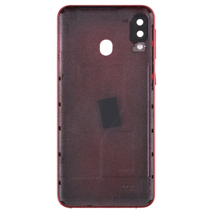 For Galaxy M20 Battery Back Cover (Red) - Back Cover by buy2fix | Online Shopping UK | buy2fix