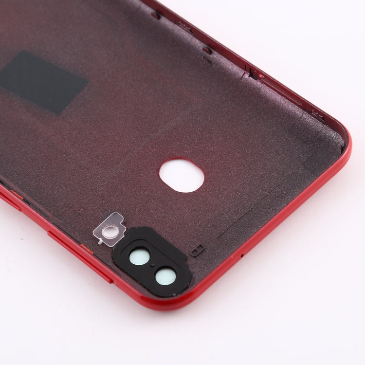 For Galaxy M20 Battery Back Cover (Red) - Back Cover by buy2fix | Online Shopping UK | buy2fix