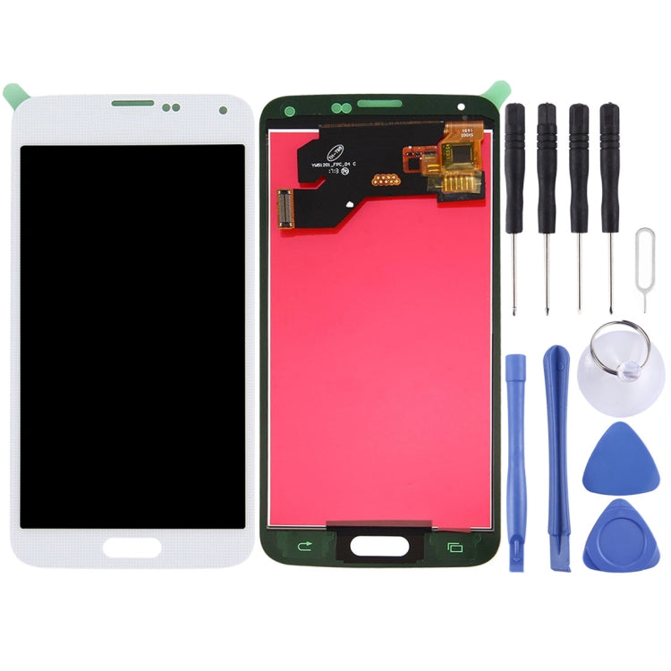 LCD Screen (TFT) + Touch Panel for Galaxy S5 / G900, G900F, G900I, G900M, G900A, G900T, G900W8, G900K, G900L, G900S(White) - LCD Screen by buy2fix | Online Shopping UK | buy2fix
