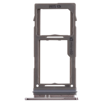 For Samsung Galaxy S10+ / S10 / S10e SIM Card Tray + Micro SD Card Tray (Black) - Card Tray by buy2fix | Online Shopping UK | buy2fix