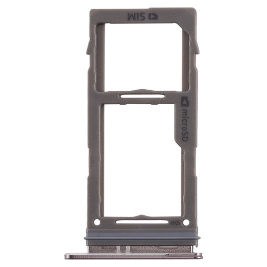 For Samsung Galaxy S10+ / S10 / S10e SIM Card Tray + Micro SD Card Tray (Black) - Card Tray by buy2fix | Online Shopping UK | buy2fix