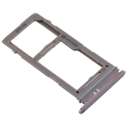 For Samsung Galaxy S10+ / S10 / S10e SIM Card Tray + Micro SD Card Tray (Black) - Card Tray by buy2fix | Online Shopping UK | buy2fix