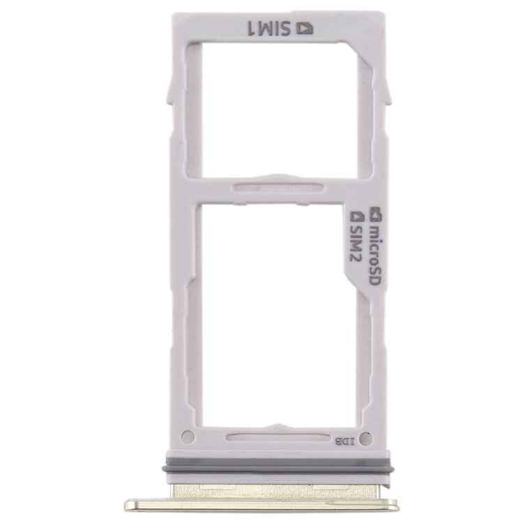 For Galaxy S10+ / S10 / S10e SIM Card Tray + SIM Card Tray / Micro SD Card Tray(Gold) - Card Tray by buy2fix | Online Shopping UK | buy2fix