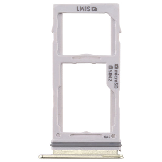 For Galaxy S10+ / S10 / S10e SIM Card Tray + SIM Card Tray / Micro SD Card Tray(Gold) - Card Tray by buy2fix | Online Shopping UK | buy2fix