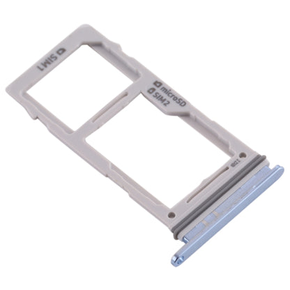 For Galaxy S10+ / S10 / S10e SIM Card Tray + SIM Card Tray / Micro SD Card Tray (Blue) - Card Tray by buy2fix | Online Shopping UK | buy2fix