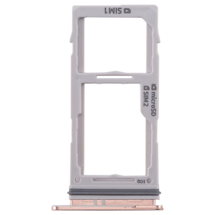 For Galaxy S10+ / S10 / S10e SIM Card Tray + SIM Card Tray / Micro SD Card Tray(Rose Gold) - Card Tray by buy2fix | Online Shopping UK | buy2fix