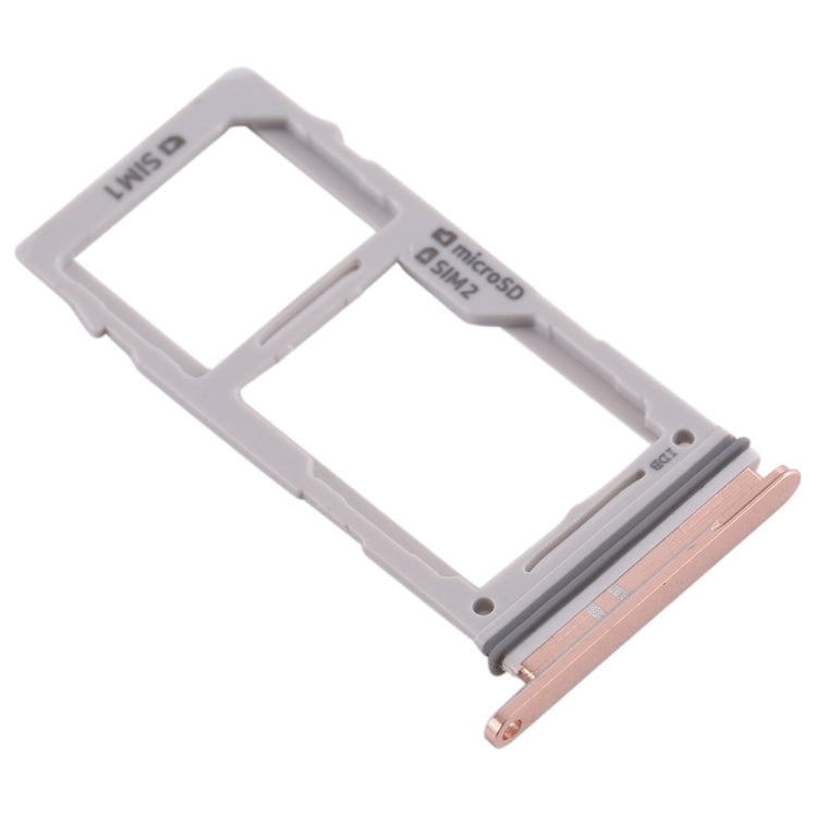 For Galaxy S10+ / S10 / S10e SIM Card Tray + SIM Card Tray / Micro SD Card Tray(Rose Gold) - Card Tray by buy2fix | Online Shopping UK | buy2fix