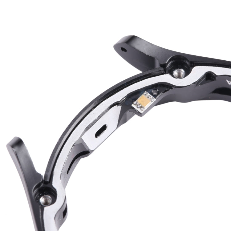 Original LCD Screen Frame Bezel Plate For Samsung Galaxy Watch4 44mm SM-R870 R875(Black) - Middle Frame by buy2fix | Online Shopping UK | buy2fix