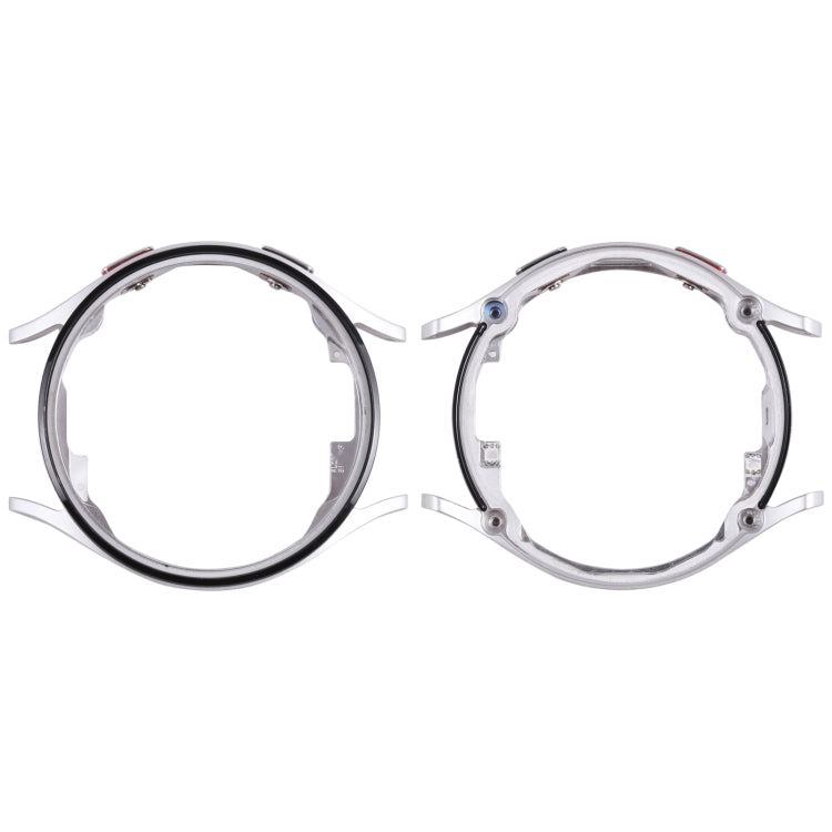 Original LCD Screen Frame Bezel Plate For Samsung Galaxy Watch4 44mm SM-R870 R875(Silver) - Middle Frame by buy2fix | Online Shopping UK | buy2fix