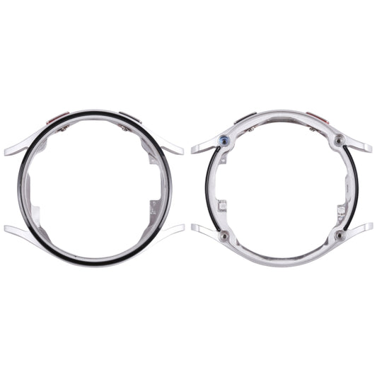 Original LCD Screen Frame Bezel Plate For Samsung Galaxy Watch4 44mm SM-R870 R875(Silver) - Middle Frame by buy2fix | Online Shopping UK | buy2fix