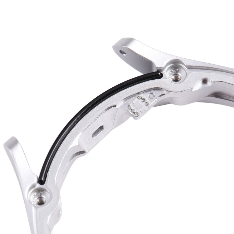 Original LCD Screen Frame Bezel Plate For Samsung Galaxy Watch4 44mm SM-R870 R875(Silver) - Middle Frame by buy2fix | Online Shopping UK | buy2fix