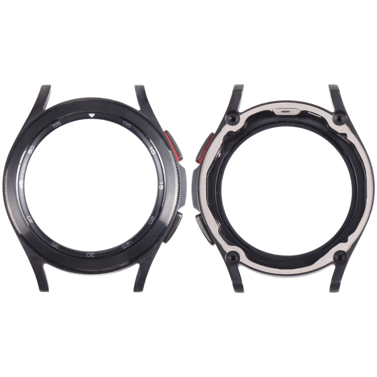 Original LCD Screen Frame Bezel Plate For Samsung Galaxy Watch4 Classic 42mm SM-R880(Black) - Middle Frame by buy2fix | Online Shopping UK | buy2fix