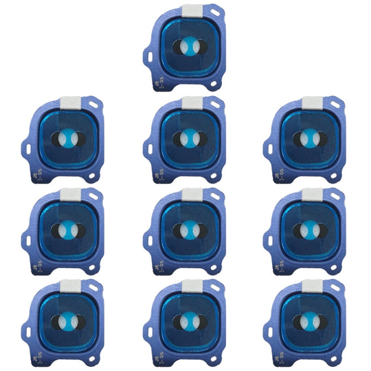 For Galaxy J6 (2018) 10pcs Camera Lens Cover (Blue)