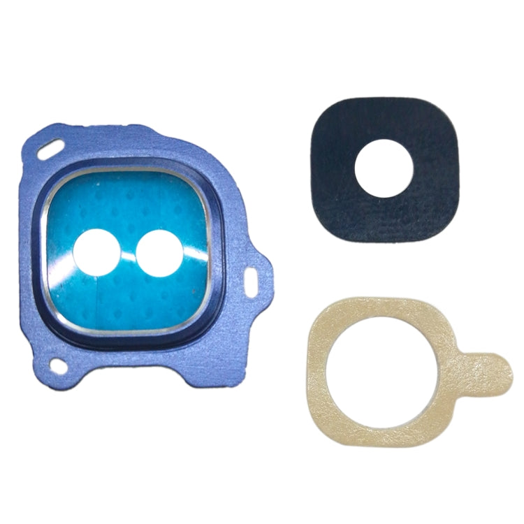For Galaxy J6 (2018) 10pcs Camera Lens Cover (Blue) - Camera Series by buy2fix | Online Shopping UK | buy2fix