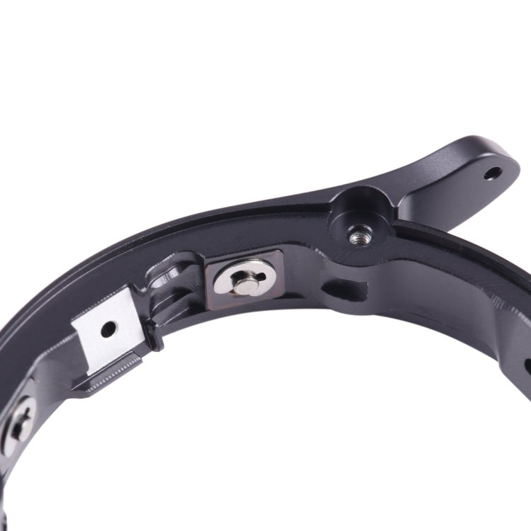 Original LCD Screen Frame Bezel Plate For Samsung Galaxy Watch5 40mm SM-R900 R905(Black) - Middle Frame by buy2fix | Online Shopping UK | buy2fix