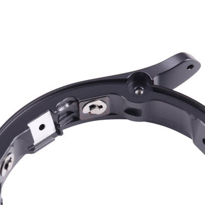 Original LCD Screen Frame Bezel Plate For Samsung Galaxy Watch5 40mm SM-R900 R905(Black) - Middle Frame by buy2fix | Online Shopping UK | buy2fix