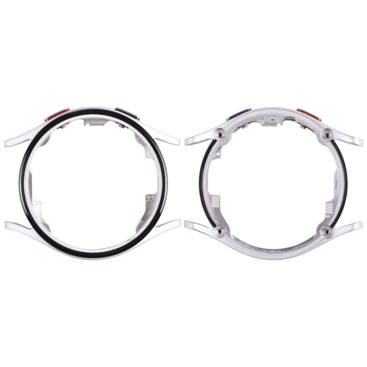 Original LCD Screen Frame Bezel Plate For Samsung Galaxy Watch5 40mm SM-R900 R905(Silver) - Middle Frame by buy2fix | Online Shopping UK | buy2fix