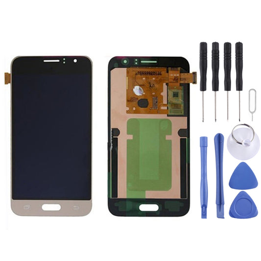 Original LCD Display + Touch Panel for Galaxy J1 (2016) / J120A / J120H / J120M / J120T(Gold) - LCD Screen by buy2fix | Online Shopping UK | buy2fix