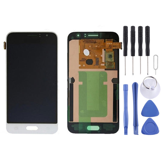 Original LCD Display + Touch Panel for Galaxy J1 (2016) / J120A / J120H / J120M / J120T(White) - LCD Screen by buy2fix | Online Shopping UK | buy2fix