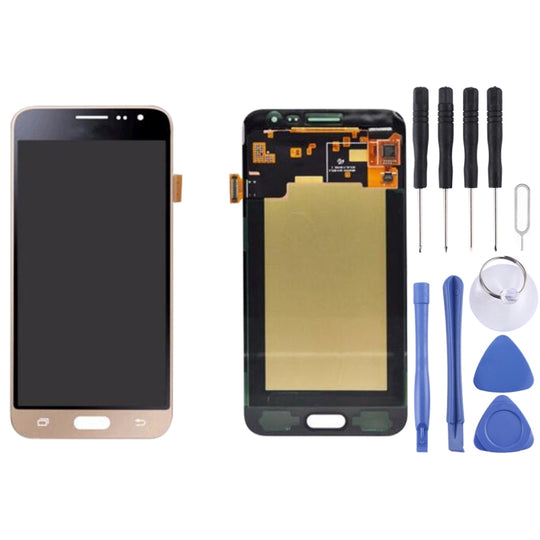 Original LCD Display + Touch Panel for Galaxy J3 (2016) / J320 & J3 / J310 / J3109, J320FN, J320F, J320G, J320M, J320A, J320V, J320P(Gold)