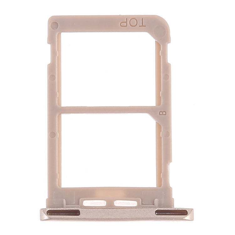 For Galaxy Tab A 7.0 (2016) SM-T285 SIM Card Tray + SIM Card Tray (Gold) - Card Tray by buy2fix | Online Shopping UK | buy2fix