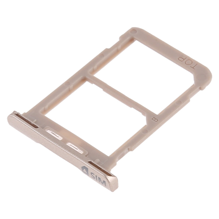 For Galaxy Tab A 7.0 (2016) SM-T285 SIM Card Tray + SIM Card Tray (Gold) - Card Tray by buy2fix | Online Shopping UK | buy2fix