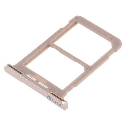 For Galaxy Tab A 7.0 (2016) SM-T285 SIM Card Tray + SIM Card Tray (Gold) - Card Tray by buy2fix | Online Shopping UK | buy2fix