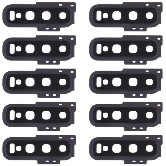 For Galaxy S10 10pcs Camera Lens Cover (Black)
