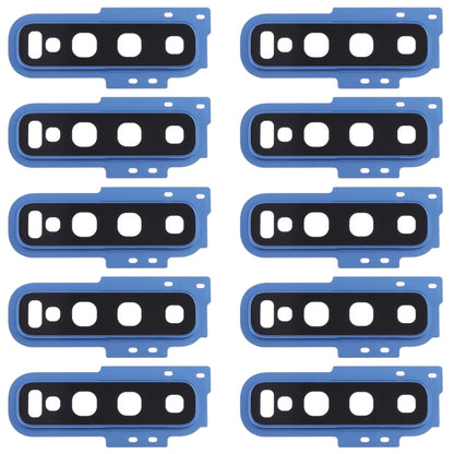 For Galaxy S10 10pcs Camera Lens Cover (Blue) - Camera Series by buy2fix | Online Shopping UK | buy2fix