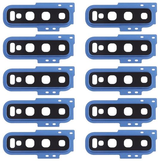 For Galaxy S10 10pcs Camera Lens Cover (Blue)