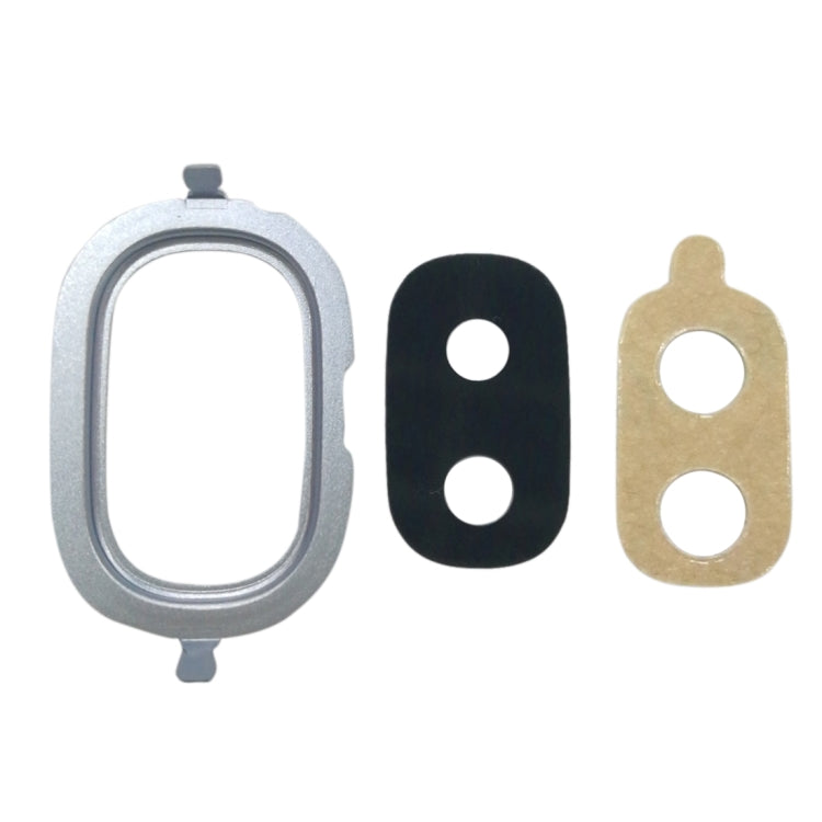 For Galaxy J4, J400F/DS, J400G/DS 10pcs Back Camera Bezel with Lens Cover & Adhesive (Blue) - Camera Series by buy2fix | Online Shopping UK | buy2fix