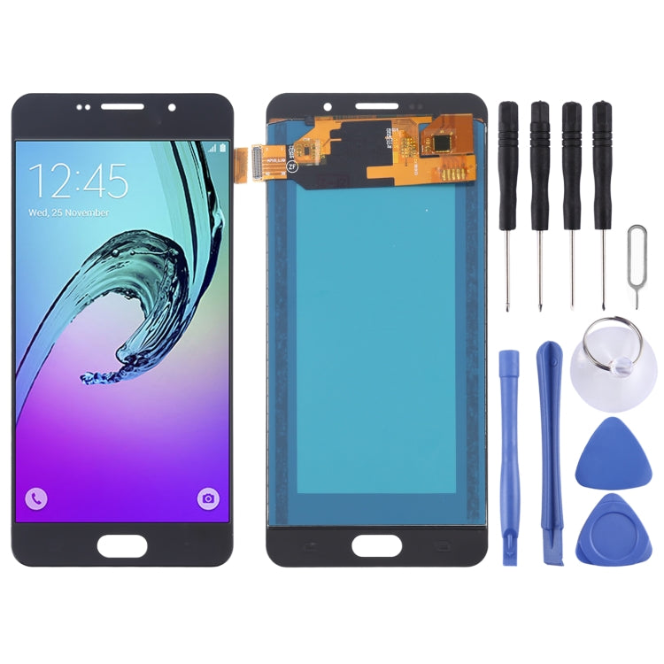 LCD Screen and Digitizer Full Assembly (TFT Material) for Galaxy A7 (2016), A710F, A710F/DS, A710FD, A710M, A710M/DS, A710Y/DS, A7100(Black) - LCD Screen by buy2fix | Online Shopping UK | buy2fix