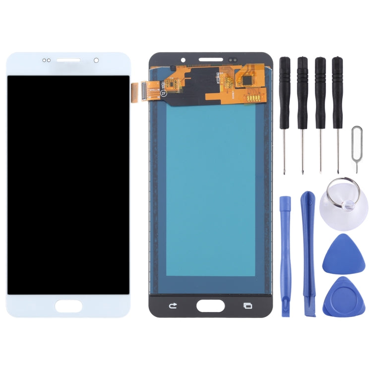 LCD Screen and Digitizer Full Assembly (TFT Material) for Galaxy A7 (2016), A710F, A710F/DS, A710FD, A710M, A710M/DS, A710Y/DS, A7100(White) - LCD Screen by buy2fix | Online Shopping UK | buy2fix