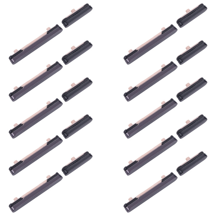 For Samsung Galaxy S24 SM-S921B 10pcs Original Power Button and Volume Control Button (Black) -  by buy2fix | Online Shopping UK | buy2fix