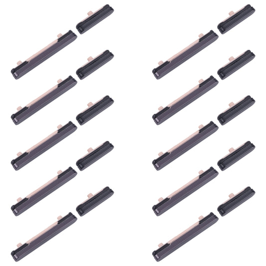 For Samsung Galaxy S24 SM-S921B 10pcs Original Power Button and Volume Control Button (Black) -  by buy2fix | Online Shopping UK | buy2fix
