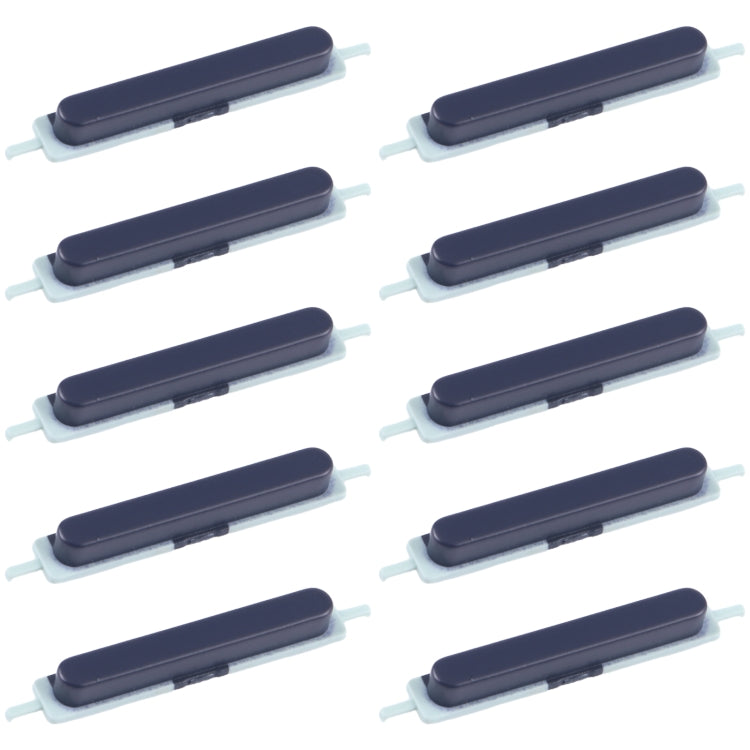 For Samsung Galaxy F15 5G SM-E156B 10pcs Original Power Button and Volume Control Button (Black) - Home key & Side Key by buy2fix | Online Shopping UK | buy2fix