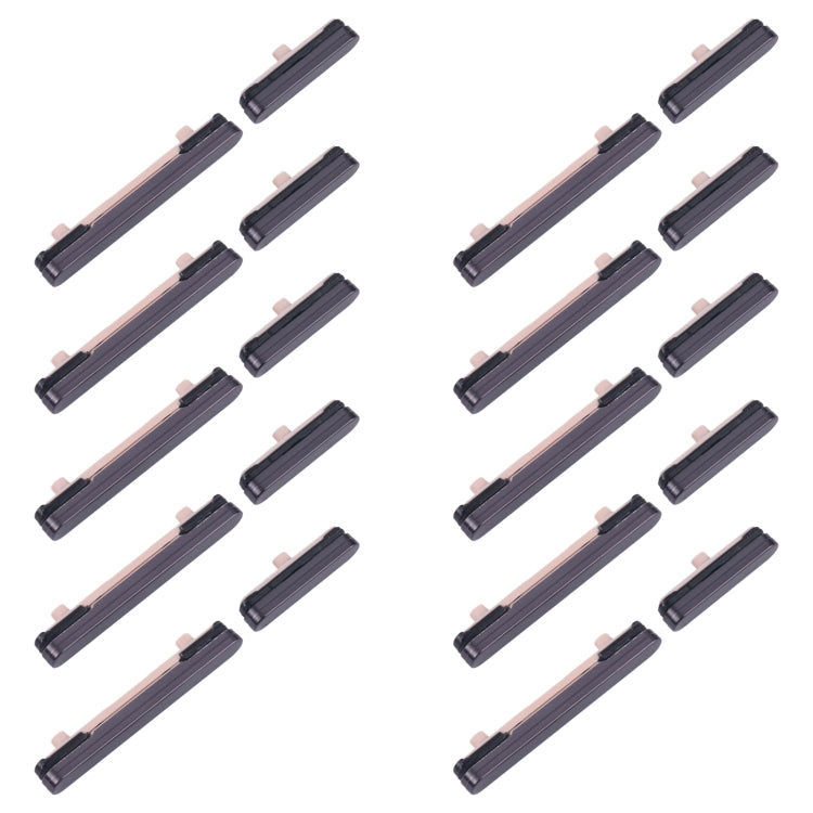 For Samsung Galaxy S24+ SM-S926B 10pcs Original Power Button and Volume Control Button (Black) -  by buy2fix | Online Shopping UK | buy2fix