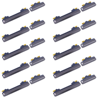 For Samsung Galaxy S23 FE SM-S711B 10pcs Original Power Button and Volume Control Button (Black) -  by buy2fix | Online Shopping UK | buy2fix